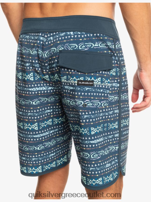 όστρακο surfsilk 19 boardshort Quiksilver άνδρες 66LP84221 μεσάνυχτα ναυτικό