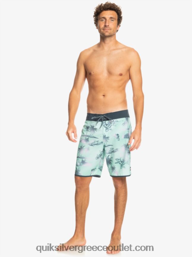 όστρακο surfsilk 19 boardshort Quiksilver άνδρες 66LP84222 γυαλί παραλίας