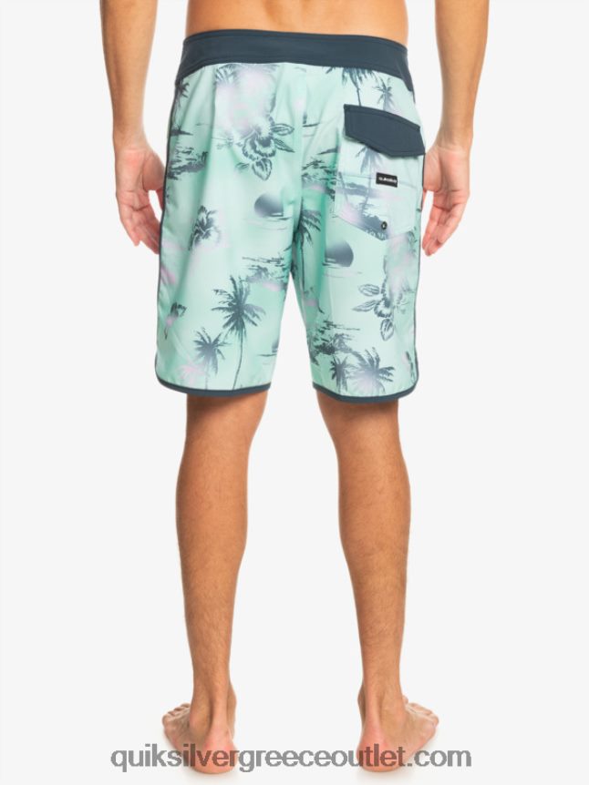όστρακο surfsilk 19 boardshort Quiksilver άνδρες 66LP84222 γυαλί παραλίας