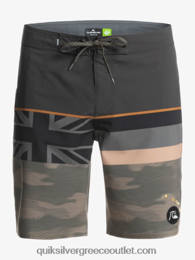 surfsilk ξεθωριασμένη ρίγα 20 boardshort Quiksilver άνδρες 66LP841603 φύλλο σταφυλιού