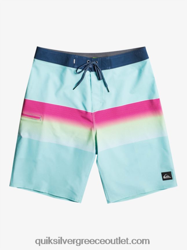 πλάκα surfsilk 21 boardshort Quiksilver άνδρες 66LP841410 μπλε άγγελος