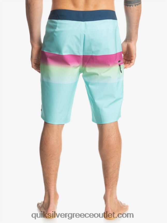 πλάκα surfsilk 21 boardshort Quiksilver άνδρες 66LP841410 μπλε άγγελος