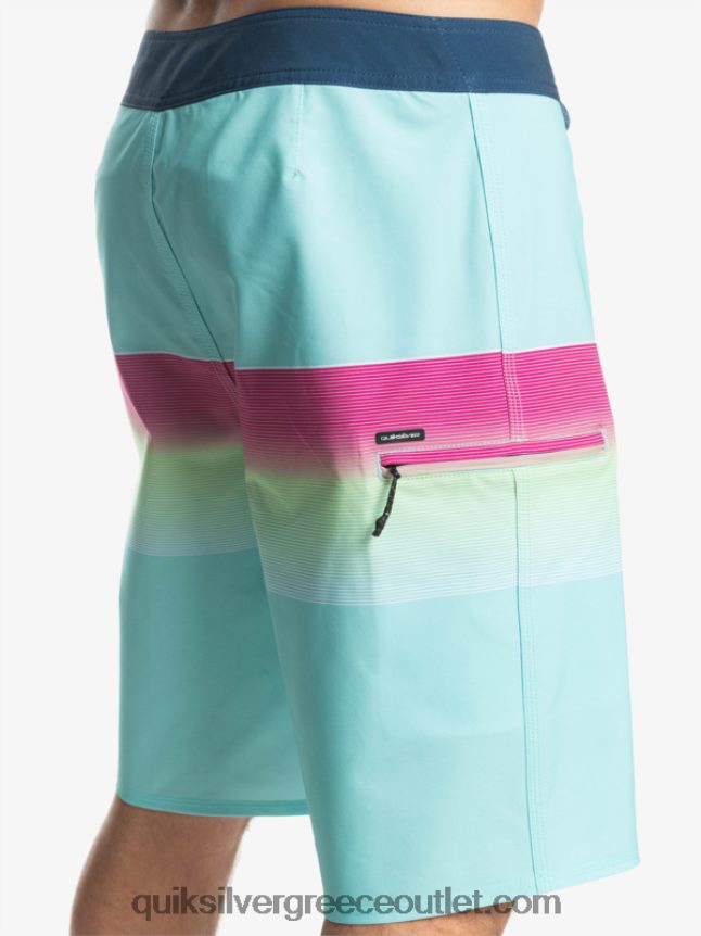 πλάκα surfsilk 21 boardshort Quiksilver άνδρες 66LP841410 μπλε άγγελος