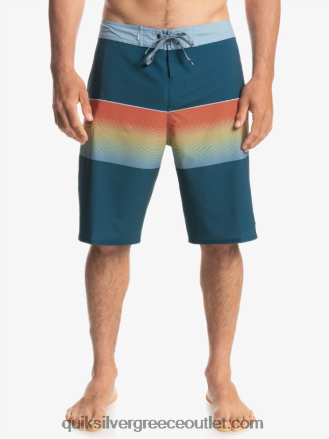 πλάκα surfsilk 21 boardshort Quiksilver άνδρες 66LP841411 μπλε μαγιόλικα