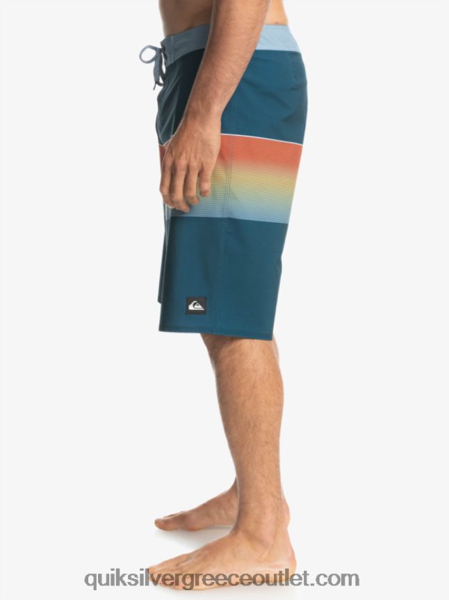 πλάκα surfsilk 21 boardshort Quiksilver άνδρες 66LP841411 μπλε μαγιόλικα