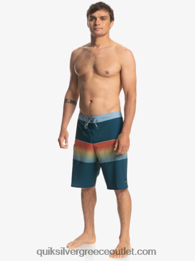 πλάκα surfsilk 21 boardshort Quiksilver άνδρες 66LP841411 μπλε μαγιόλικα