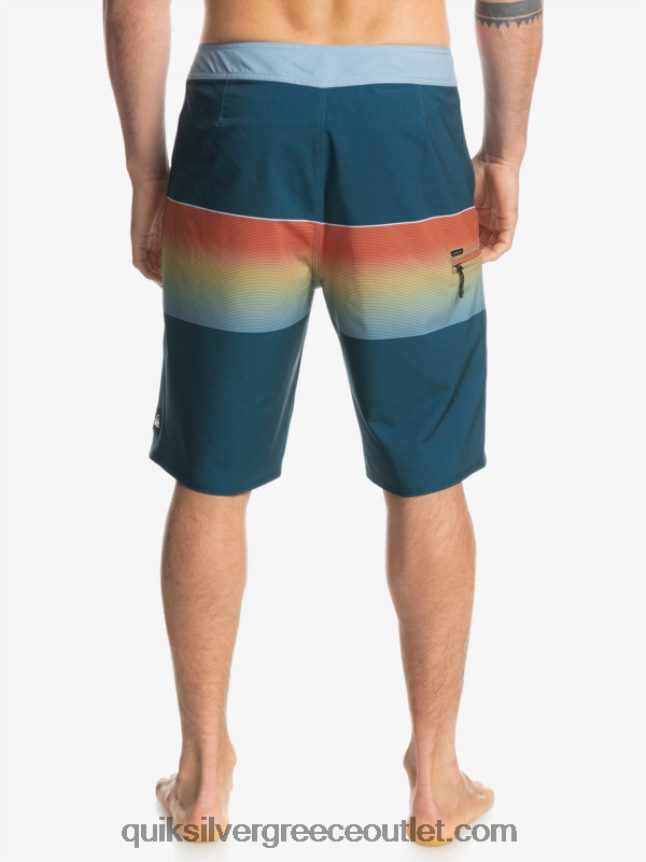 πλάκα surfsilk 21 boardshort Quiksilver άνδρες 66LP841411 μπλε μαγιόλικα