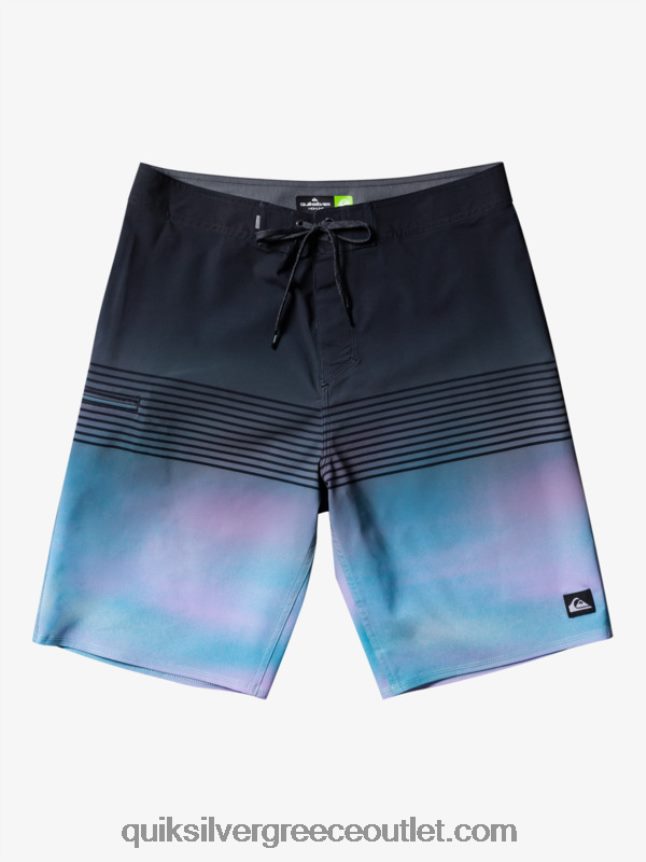 πλάκα surfsilk 21 boardshort Quiksilver άνδρες 66LP84451 μαύρος