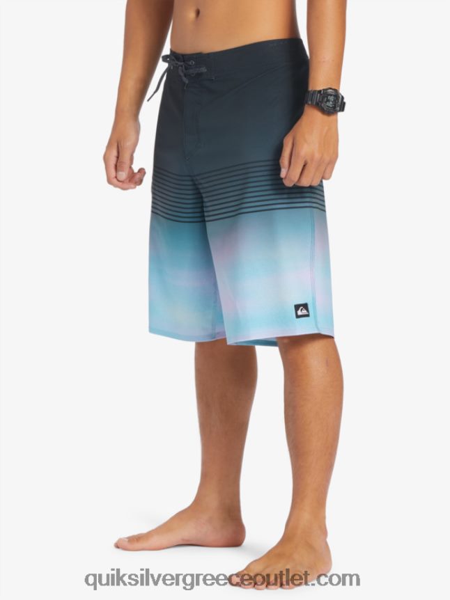 πλάκα surfsilk 21 boardshort Quiksilver άνδρες 66LP84451 μαύρος