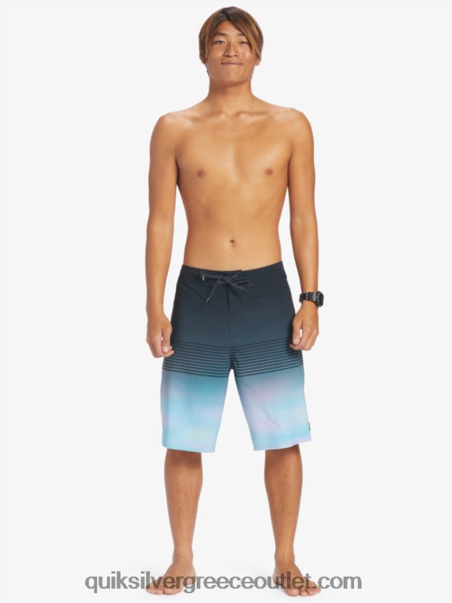 πλάκα surfsilk 21 boardshort Quiksilver άνδρες 66LP84451 μαύρος