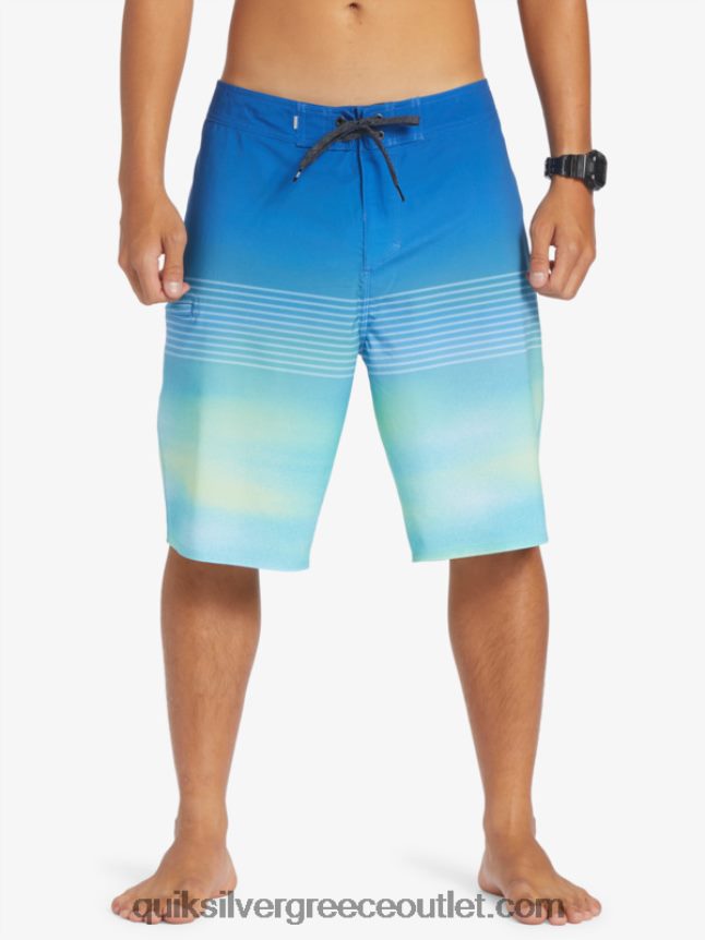 πλάκα surfsilk 21 boardshort Quiksilver άνδρες 66LP84452 ποτάμι μπλε