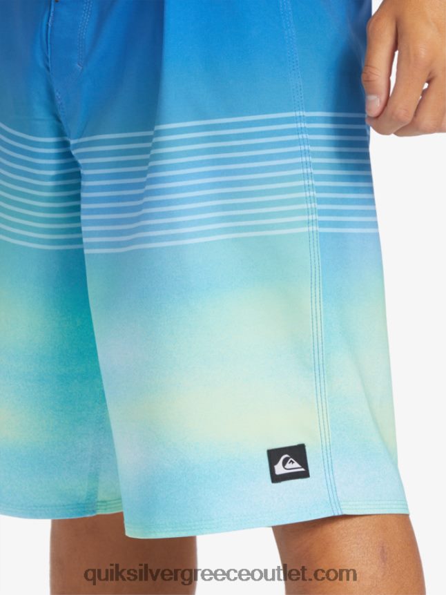 πλάκα surfsilk 21 boardshort Quiksilver άνδρες 66LP84452 ποτάμι μπλε