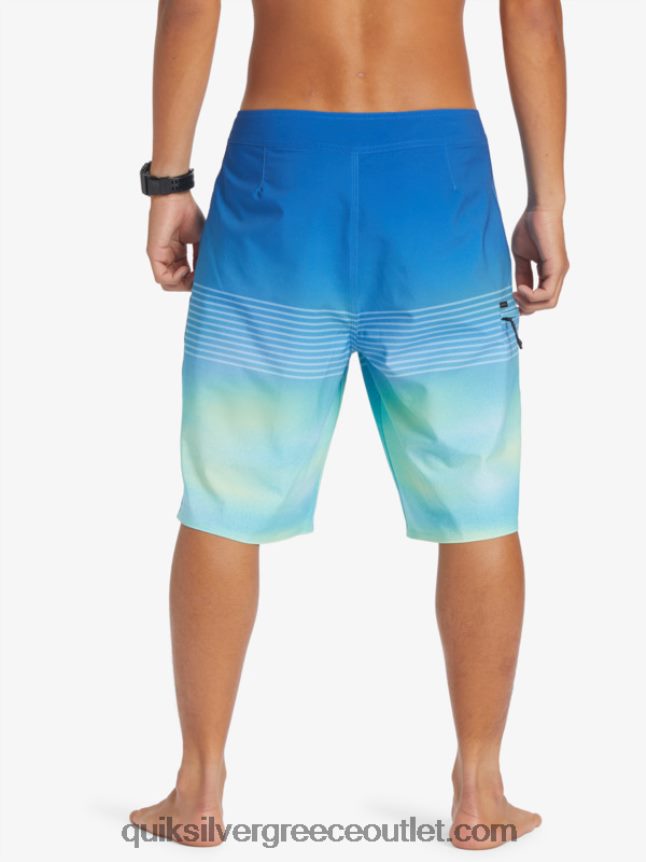 πλάκα surfsilk 21 boardshort Quiksilver άνδρες 66LP84452 ποτάμι μπλε