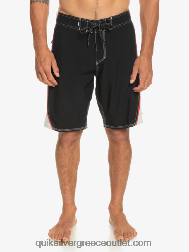 surfsilk 99 20 boardshort Quiksilver άνδρες 66LP84204 μαύρος