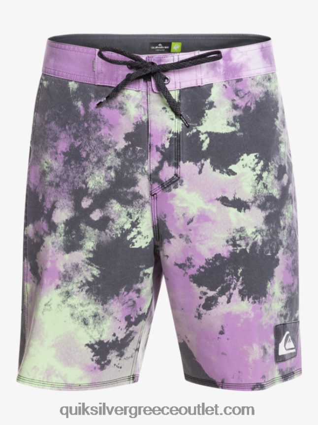 surfsilk acid wash 18 boardshorts Quiksilver άνδρες 66LP841745 νεφρίτης ασβέστης