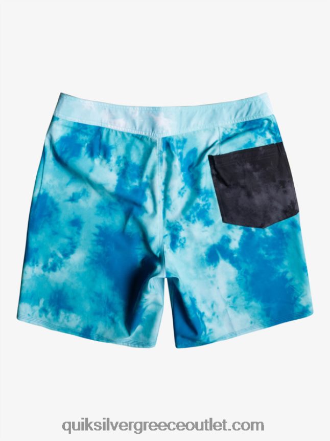 surfsilk acid wash 18 boardshorts Quiksilver άνδρες 66LP841746 λιμάνι