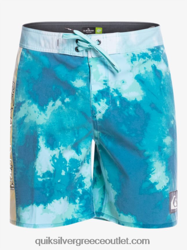 surfsilk acid wash 18 boardshorts Quiksilver άνδρες 66LP841746 λιμάνι