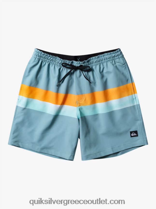surfsilk air-brush 17 volley Quiksilver άνδρες 66LP84655 καμέο μπλε