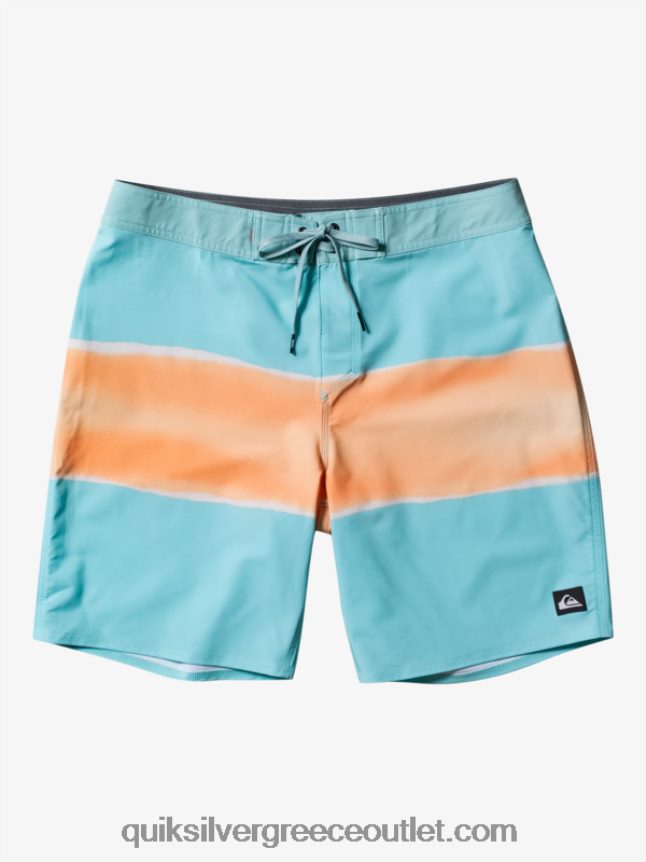 surfsilk air brush 19 boardshort Quiksilver άνδρες 66LP84644 μπλε άγγελος