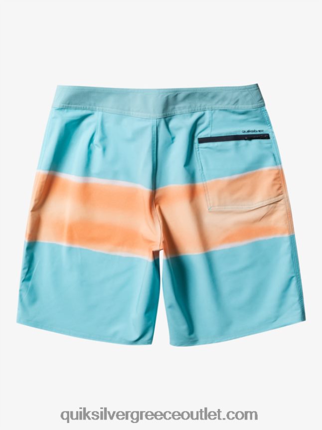 surfsilk air brush 19 boardshort Quiksilver άνδρες 66LP84644 μπλε άγγελος