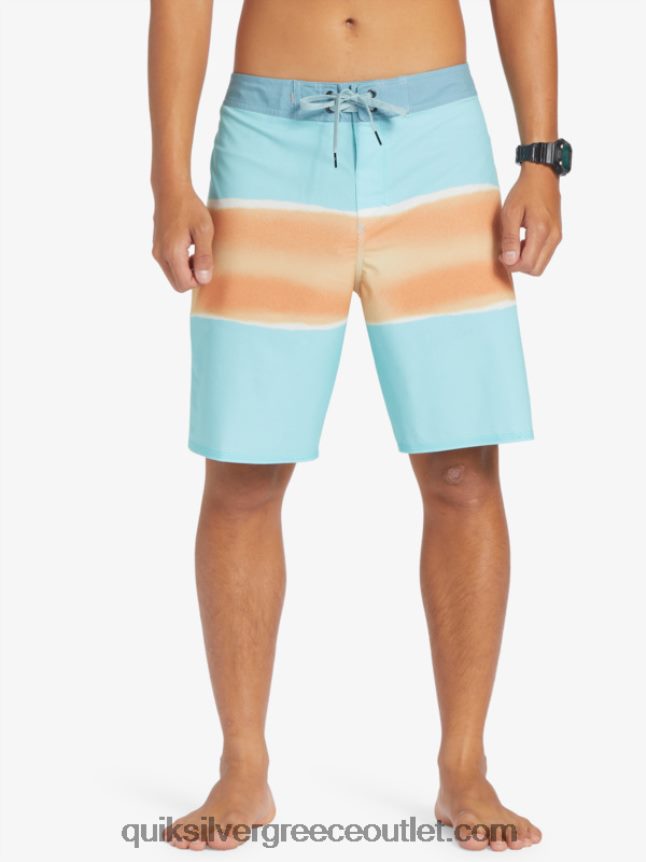 surfsilk air brush 19 boardshort Quiksilver άνδρες 66LP84644 μπλε άγγελος
