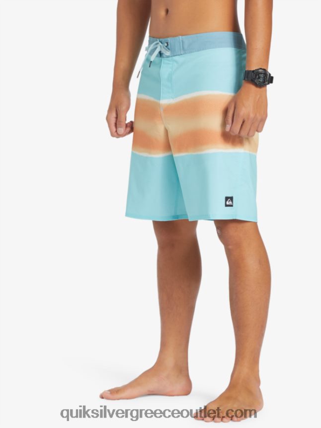 surfsilk air brush 19 boardshort Quiksilver άνδρες 66LP84644 μπλε άγγελος