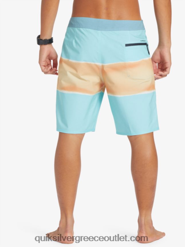 surfsilk air brush 19 boardshort Quiksilver άνδρες 66LP84644 μπλε άγγελος