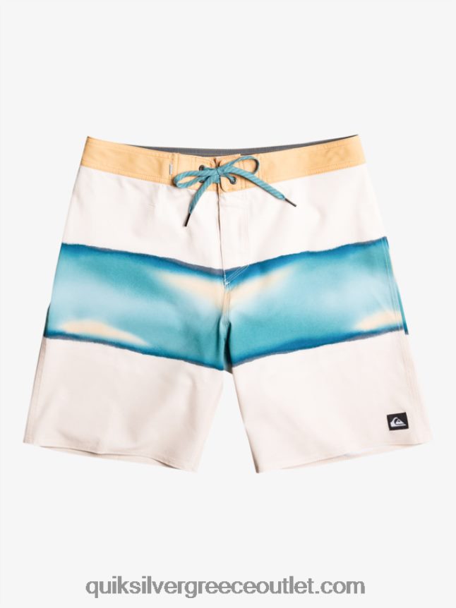 surfsilk air brush 19 boardshort Quiksilver άνδρες 66LP84646 σημύδα