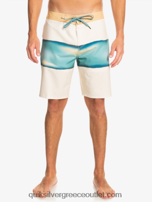 surfsilk air brush 19 boardshort Quiksilver άνδρες 66LP84646 σημύδα