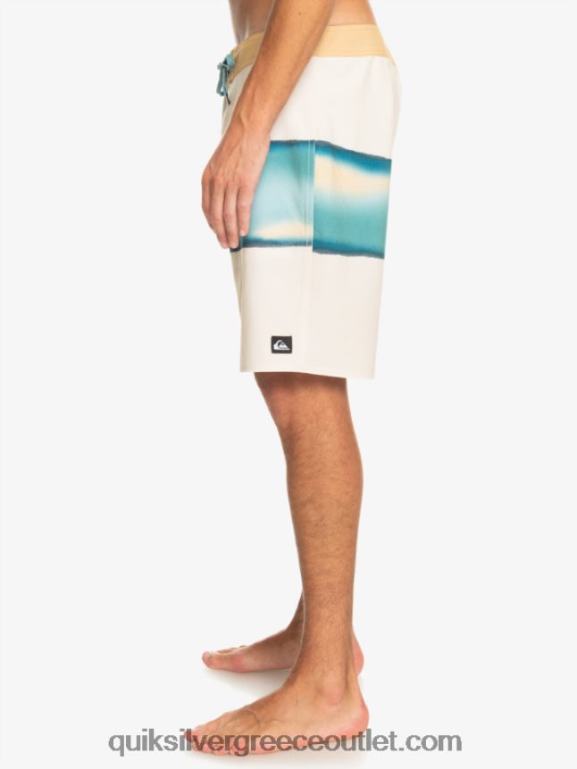 surfsilk air brush 19 boardshort Quiksilver άνδρες 66LP84646 σημύδα