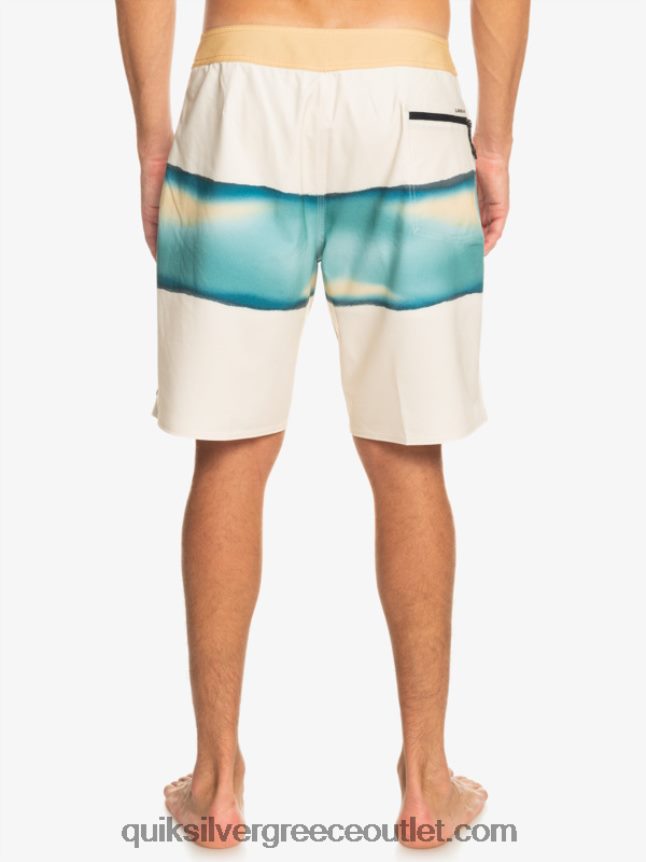 surfsilk air brush 19 boardshort Quiksilver άνδρες 66LP84646 σημύδα