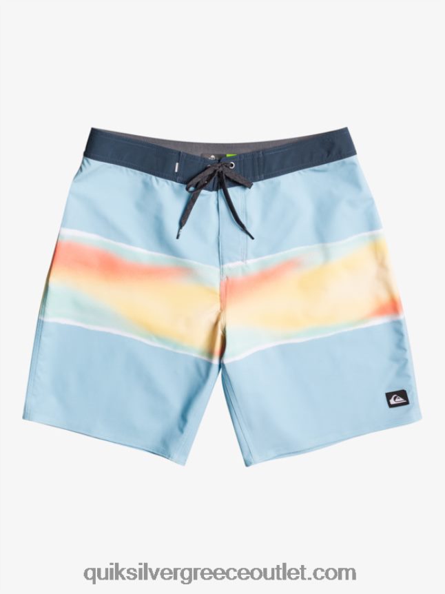 surfsilk air brush 19 boardshort Quiksilver άνδρες 66LP84648 μπλε του ουρανού