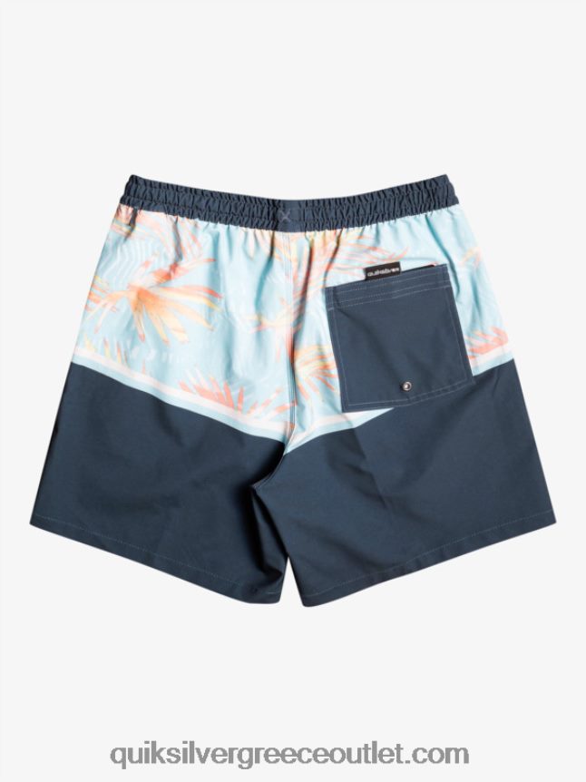 surfsilk division 17 volley Quiksilver άνδρες 66LP841636 μεσάνυχτα ναυτικό