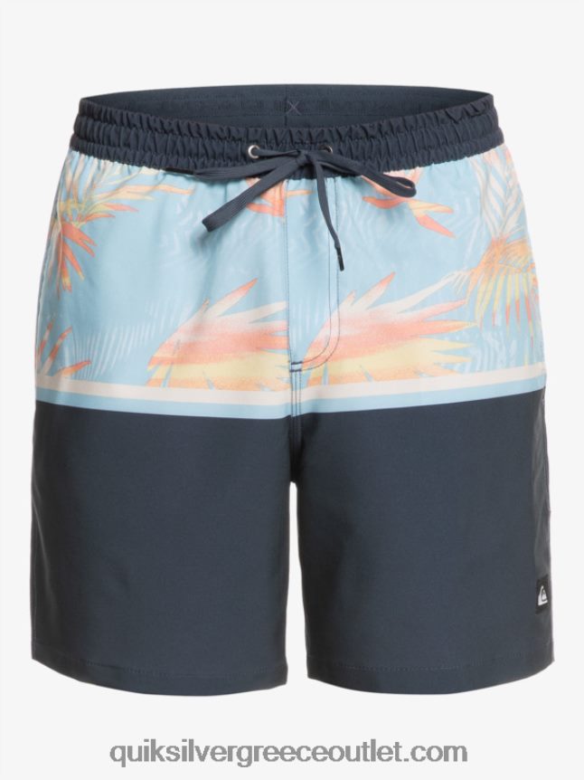 surfsilk division 17 volley Quiksilver άνδρες 66LP841636 μεσάνυχτα ναυτικό