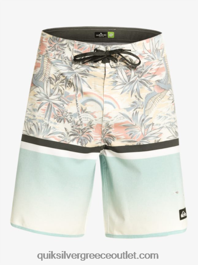surfsilk division scallop 19 boardshorts Quiksilver άνδρες 66LP841396 μπλε του ουρανού
