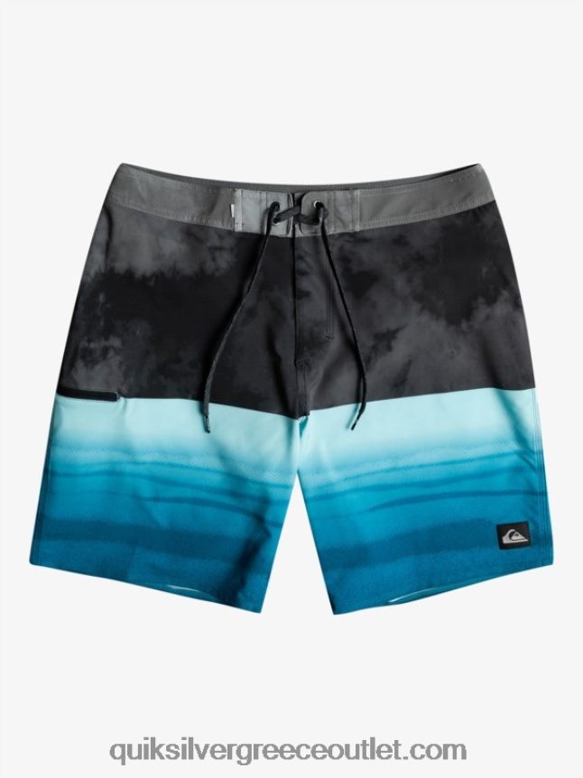 surfsilk five-0 19 boardshort Quiksilver άνδρες 66LP841798 μαύρος