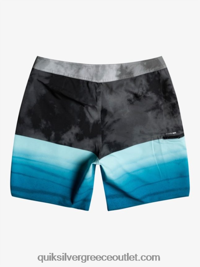 surfsilk five-0 19 boardshort Quiksilver άνδρες 66LP841798 μαύρος