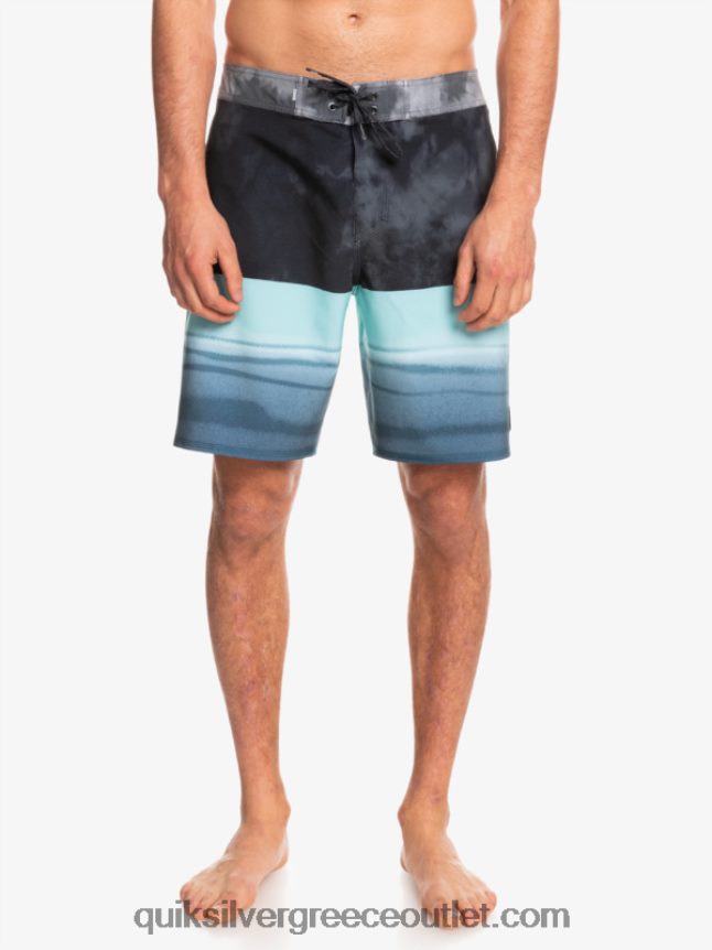 surfsilk five-0 19 boardshort Quiksilver άνδρες 66LP841798 μαύρος