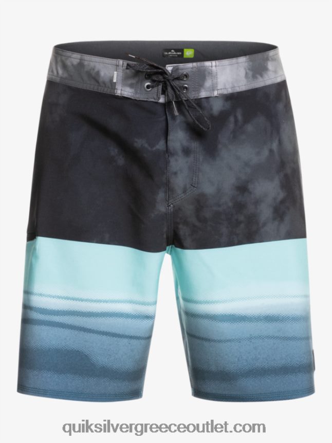 surfsilk five-0 19 boardshort Quiksilver άνδρες 66LP841798 μαύρος