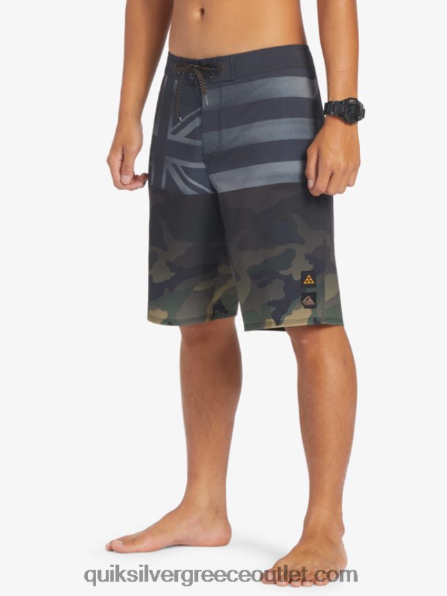 παντελόνι surfsilk hawaii pride 20 Quiksilver άνδρες 66LP84181 μαύρος