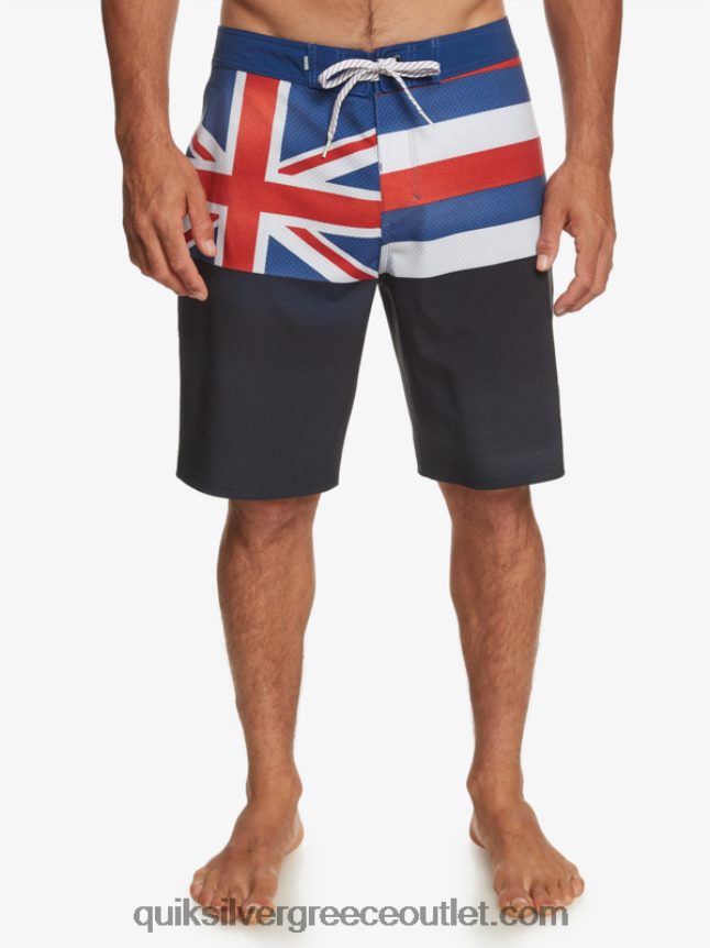 παντελόνι surfsilk hawaii pride 20 Quiksilver άνδρες 66LP84182 ναυτικό μπλέιζερ
