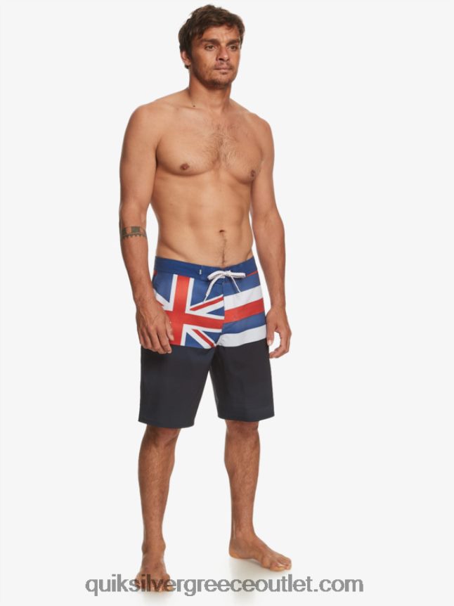 παντελόνι surfsilk hawaii pride 20 Quiksilver άνδρες 66LP84182 ναυτικό μπλέιζερ