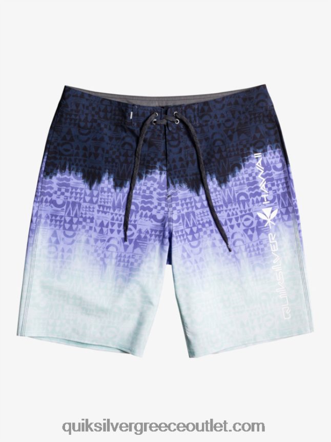 surfsilk Χαβάη homegrown ξεθωριασμένα 20 boardshorts Quiksilver άνδρες 66LP841611 jacaranda