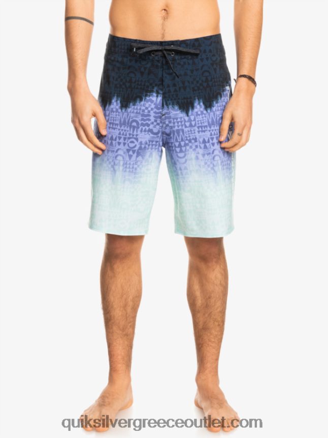 surfsilk Χαβάη homegrown ξεθωριασμένα 20 boardshorts Quiksilver άνδρες 66LP841611 jacaranda