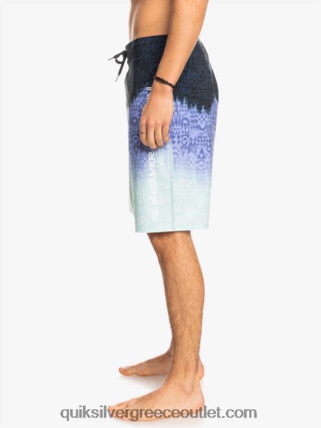 surfsilk Χαβάη homegrown ξεθωριασμένα 20 boardshorts Quiksilver άνδρες 66LP841611 jacaranda