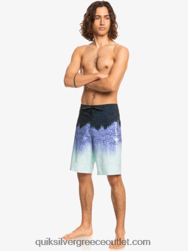 surfsilk Χαβάη homegrown ξεθωριασμένα 20 boardshorts Quiksilver άνδρες 66LP841611 jacaranda