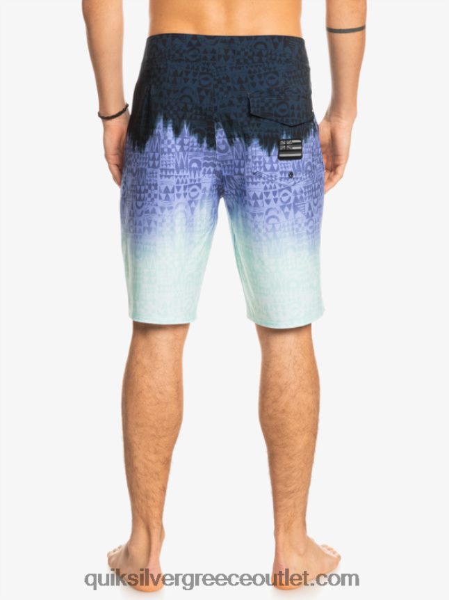 surfsilk Χαβάη homegrown ξεθωριασμένα 20 boardshorts Quiksilver άνδρες 66LP841611 jacaranda