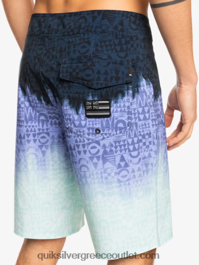 surfsilk Χαβάη homegrown ξεθωριασμένα 20 boardshorts Quiksilver άνδρες 66LP841611 jacaranda