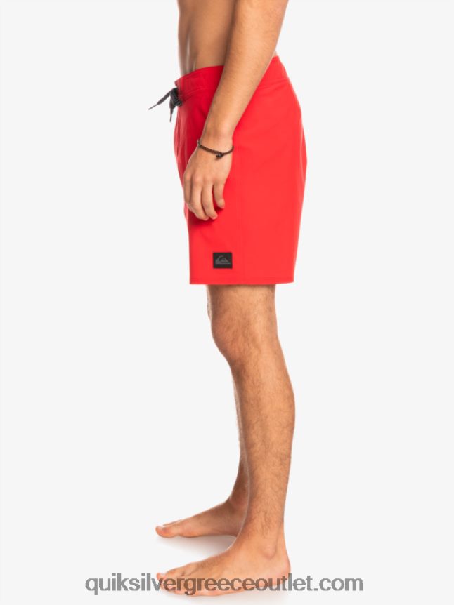 surfsilk kaimana 16 boardshort Quiksilver άνδρες 66LP84337 κόκκινο υψηλού κινδύνου
