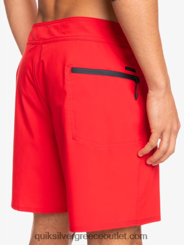 surfsilk kaimana 16 boardshort Quiksilver άνδρες 66LP84337 κόκκινο υψηλού κινδύνου
